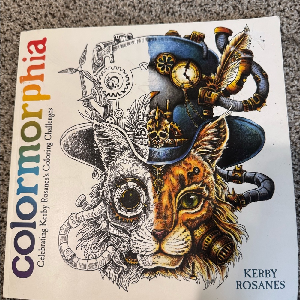 Colormorphia Coloring Book by Kerby Rosanes